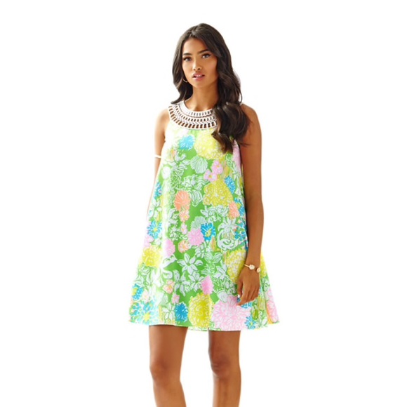 Lilly Pulitzer Dresses & Skirts - Lilly Pulitzer Jillie Hibiscus Stroll Floral Dress